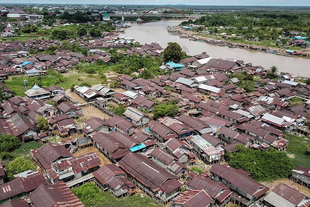  Pemkot Palangka Raya Akan Merelokasi Kawasan Bantaran Sungai Kahayan