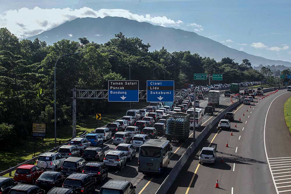  Jalur Menunju Kawasan Puncak Bogor Mulai Pada Jelang Libur Imlek