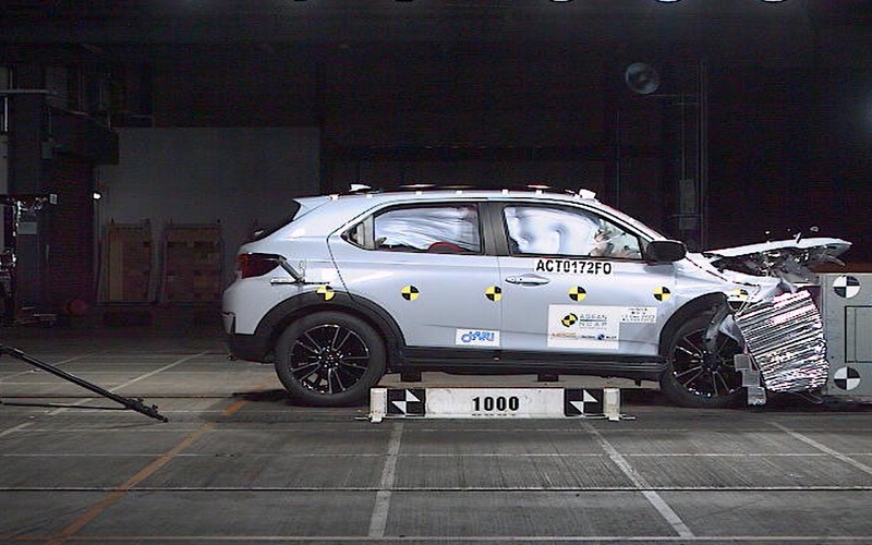  Honda WR-V Sabet Gelar Keselamatan Terbaik Asean NCAP