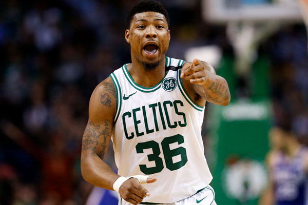 Pebasket Boston Celtics Marcus Smart/Reuters