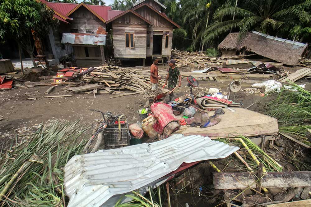  Kondisi Terkini di Desa Lubuk Pasca Terendam Banjir Setinggi 3 Meter