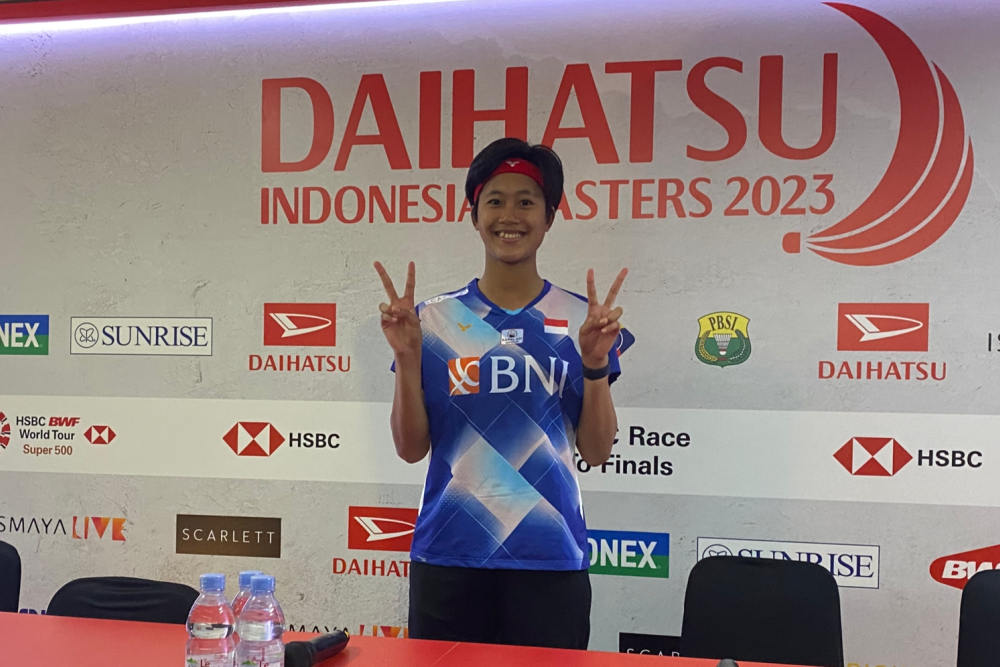 Indonesia Masters 2023, Putri KW Persembahkan Menang Buat Ayah