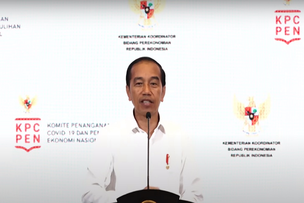  Pidato Lengkap Jokowi di Acara Rakornas Transisi PC-PEN Tahun 2023