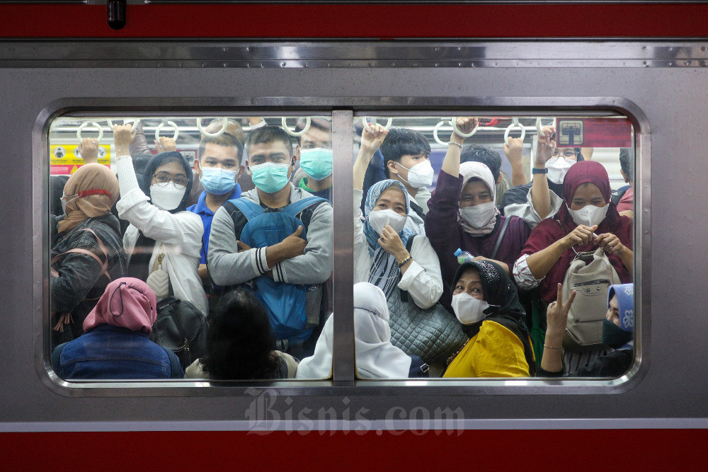  Pandemi Melandai, Jumlah Penumpang KRL Jabodetabek Meningkat