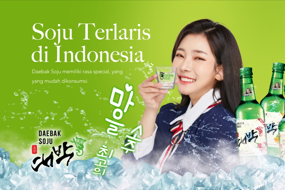  Jobubu (BEER) Bareng Master Soju Korsel Luncurkan Daebak Spark