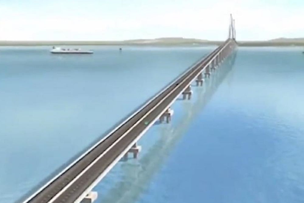 Pembangunan jembatan Batam-Bintan sebagai jembatan terpanjang di Indonesia dengan 14,74 kilometer segera diwujudkan.