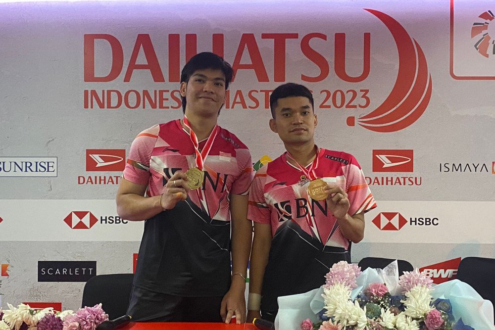  Indonesia Masters 2023, Leo-Daniel Teruskan Tradisi Juara Ganda Putra