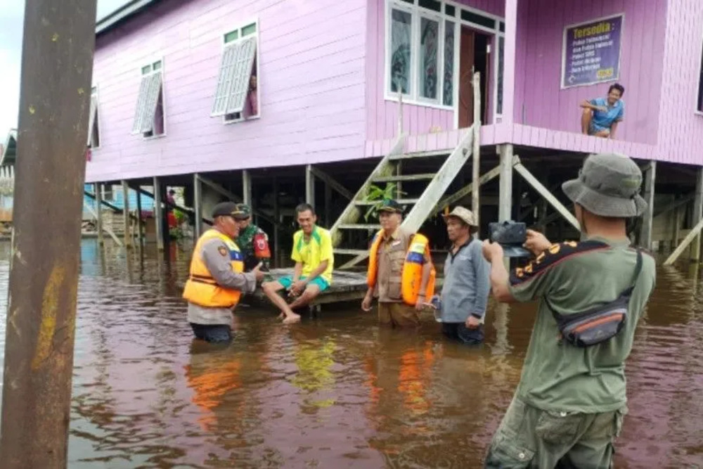 Banjir Tarakan Merendam Empat Desa