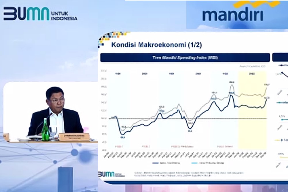  Bank Mandiri (BMRI) Raup Laba Rp41,2 Triliun, Naik Dobel Digit