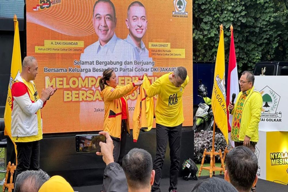  Hengkang dari PSI, Rian Ernest Pilih Berlabuh di Partai Golkar