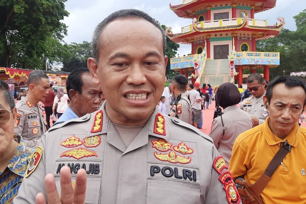  Polrestabes Palembang Tinjau Persiapan Cap Go Meh di Pulau Kemaro