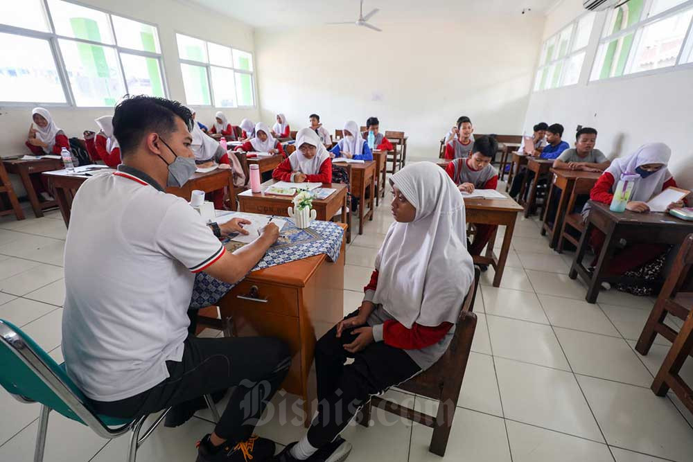 Ilustrasi sekolah. Bisnis/Suselo Jati