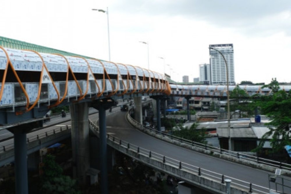  Dinas Bina Marga DKI Segera Perbaiki Fasilitas Skywalk Kebayoran Lama