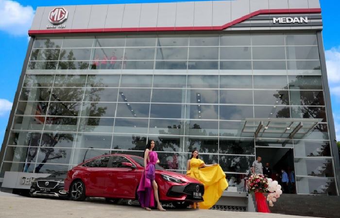  Incar Generasi Muda, MG Motor Indonesia Hadirkan Dealer 4S di Medan, Ada MG Car Cafe