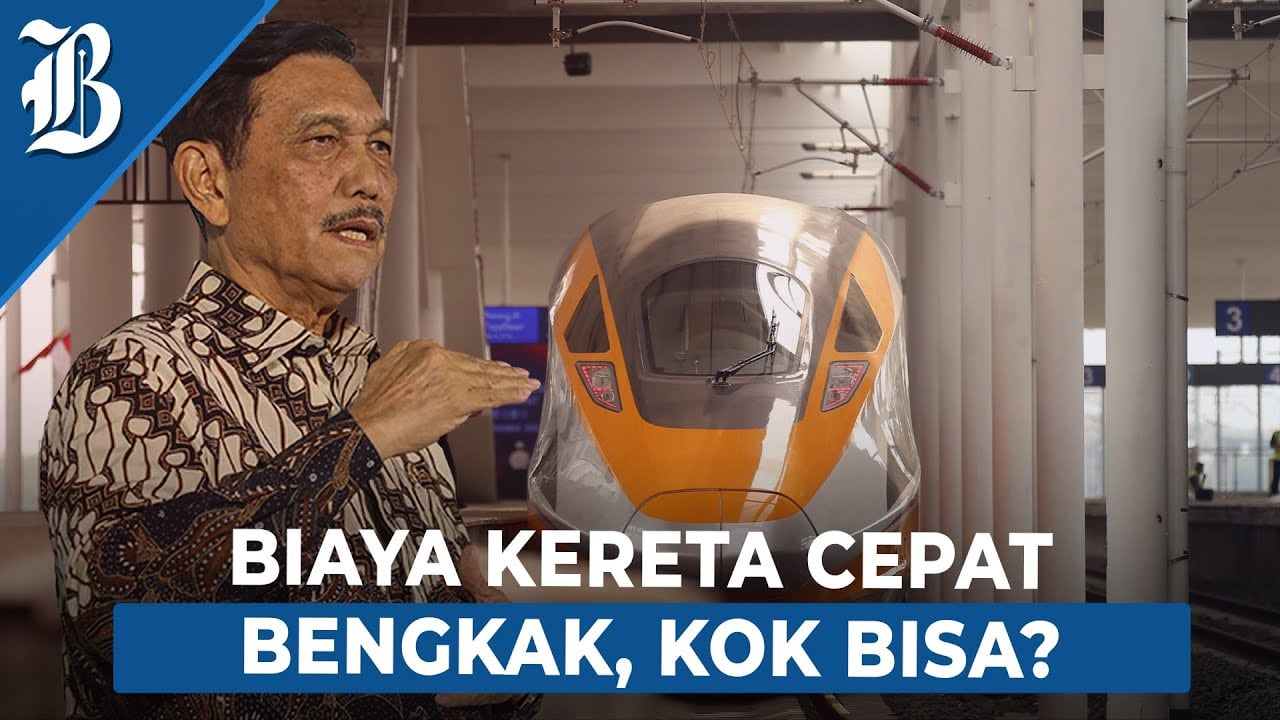  Biaya Kereta Cepat Bengkak, Luhut Kirim Tim Ke China