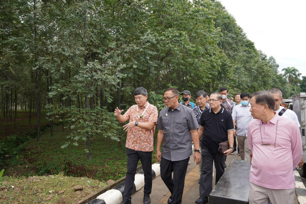  Hutan Kota Pakansari di Kabupaten Bogor Akhirnya Selesai Dikerjakan