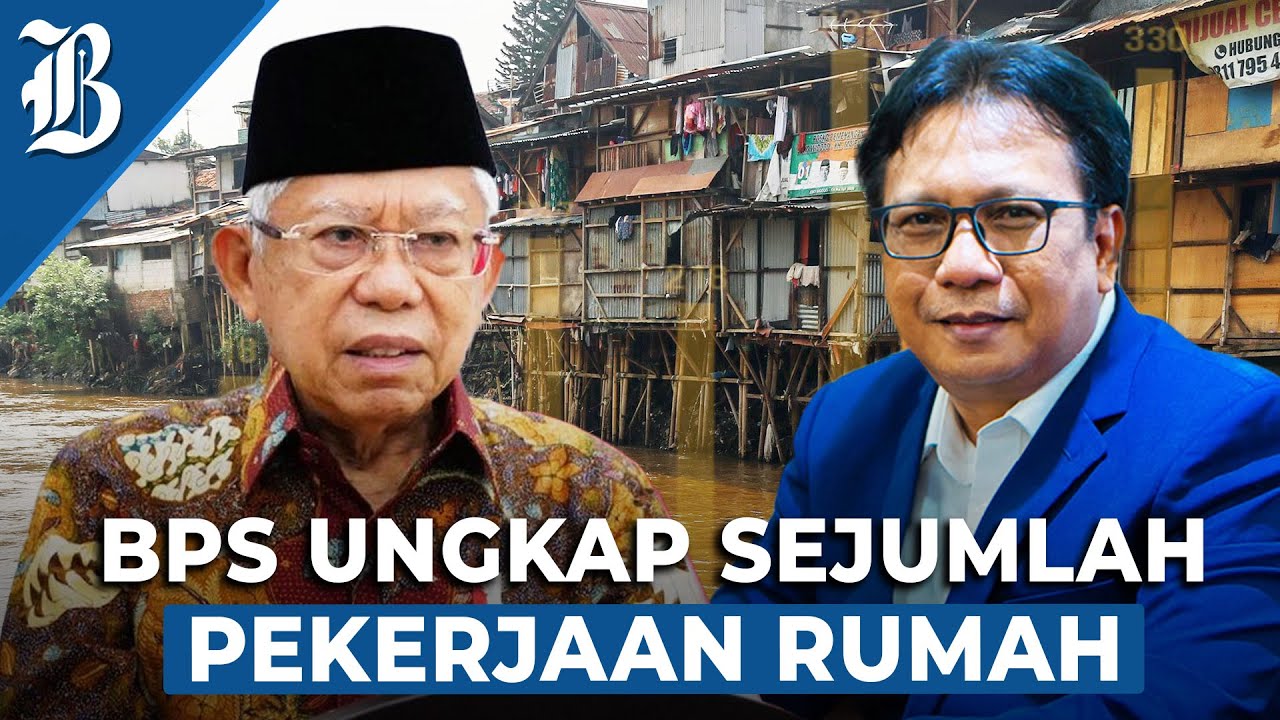  Wapres Optimis Angka Kemiskinan Terpangkas, Ini Kata BPS!