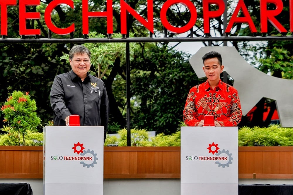  Resmikan Solo Technopark, Menko Airlangga Berharap Banyak Startup Baru Lahir