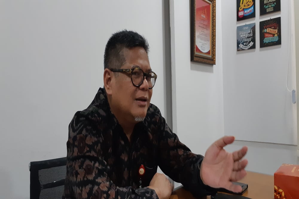 Kepala OJK Regional 8 Bali dan Nusa Tenggara Giri Tribroto./Bisnis-Harian Noris Saputra 