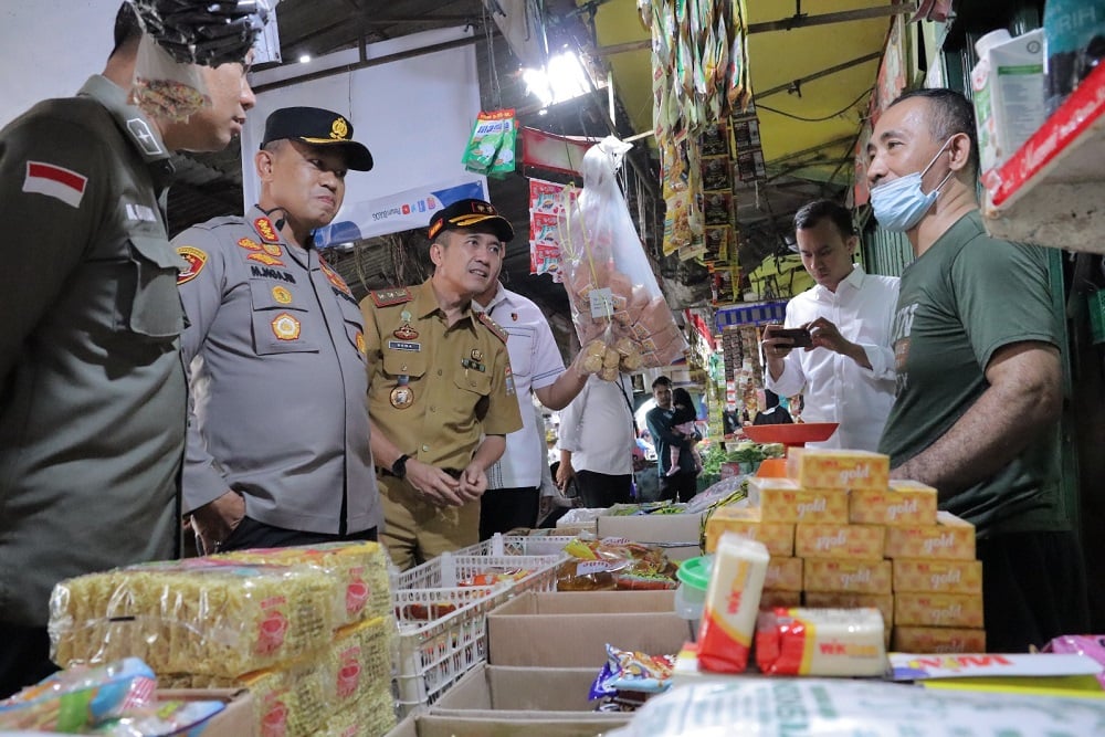  Sekda Palembang Pastikan Stok Minyak Goreng Aman