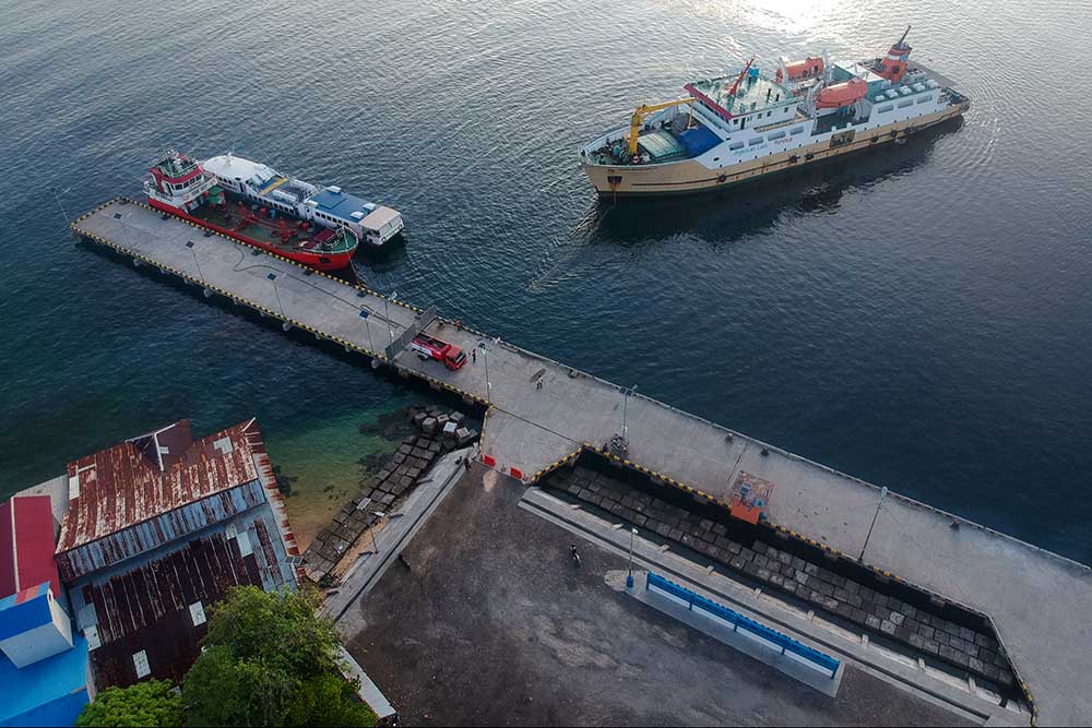  Pemerintah Kembangkan Pelabuhan Tuapejat di Sumatra Barat Dengan Anggaran Rp27 Miliar