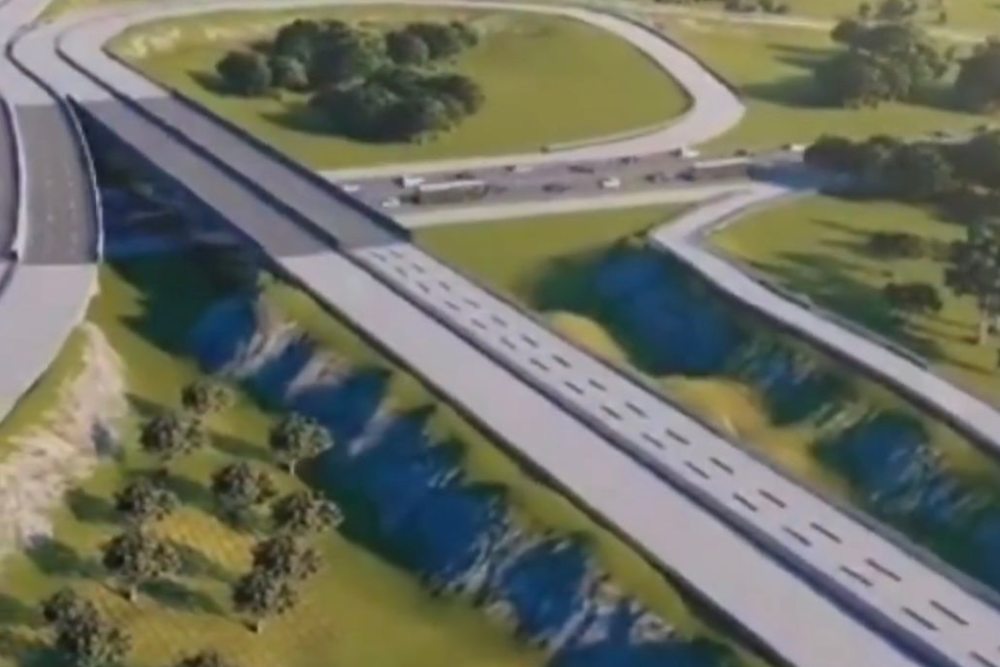 Kementerian Pekerjaan Umum dan Perumahan Rakyat (PUPR) menyatakan proyek Jalan Tol Gede Bage/Tasikmalaya/Cilacap (Getaci)mulai dibangun pada 2022 / Instagram BPJT.