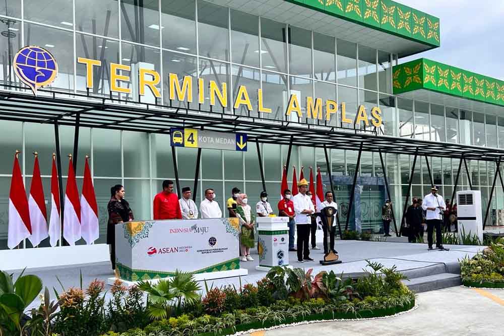  Jokowi Resmikan 2 Terminal Baru Senilai Rp43 Miliar, Ini Harapannya