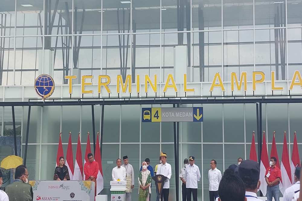  Medan Makin Macet, Jokowi Optimistis Dua Terminal Baru Ini Jadi Solusi
