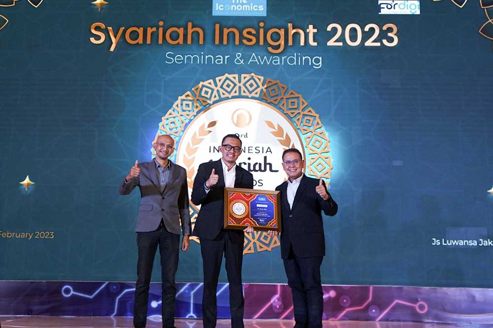  Bank DKI Syariah Raih Top Sharia Business Unit 2023