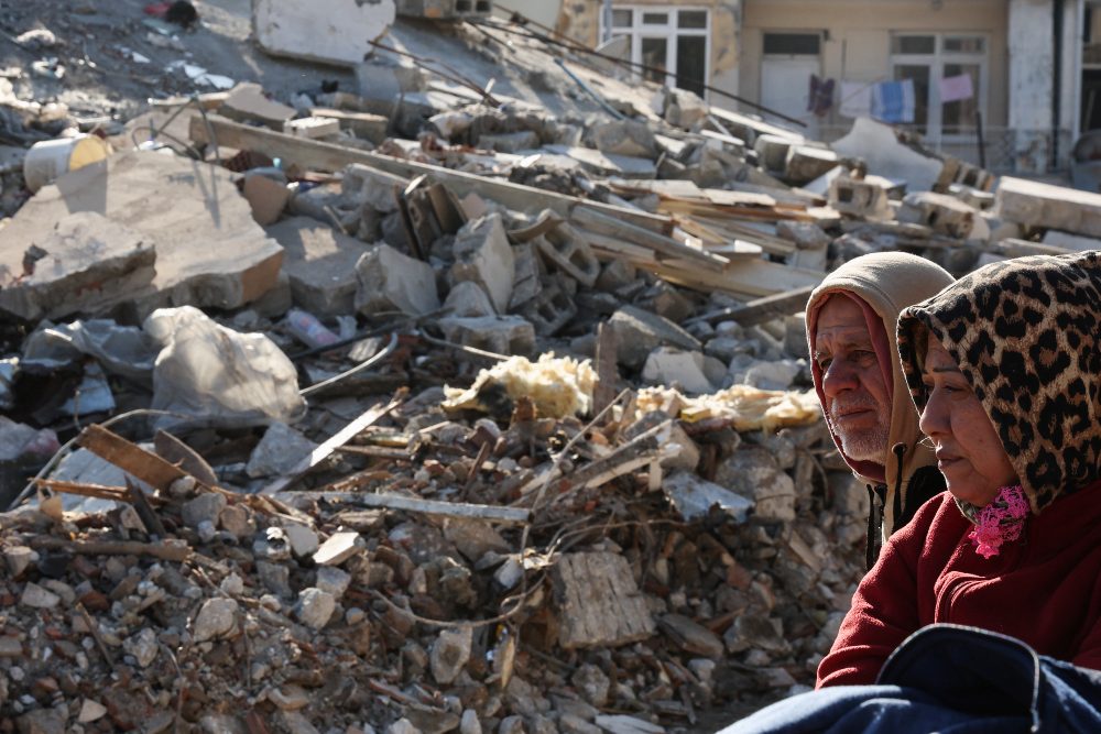 Update korban gempa Turki dan Suriah 14 Februari 2023. REUTERS/Umit Bektas
