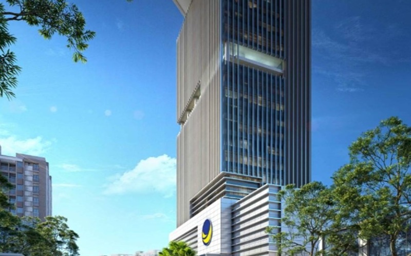 PT Wijaya Karya Bangunan Gedung Tbk (WEGE) telah merampungkan pembangunan NasDem Tower, kantor Dewan Pimpinan Pusat (DPP) Partai NasDem di Jalan RP Soeroso, Gondangdia, Jakarta Pusat. Wika Gedung menargetkan kontrak baru pada 2023 bertumbuh 22 persen menjadi Rp6,69 triliun, yang didominasi proyek pemerintah.