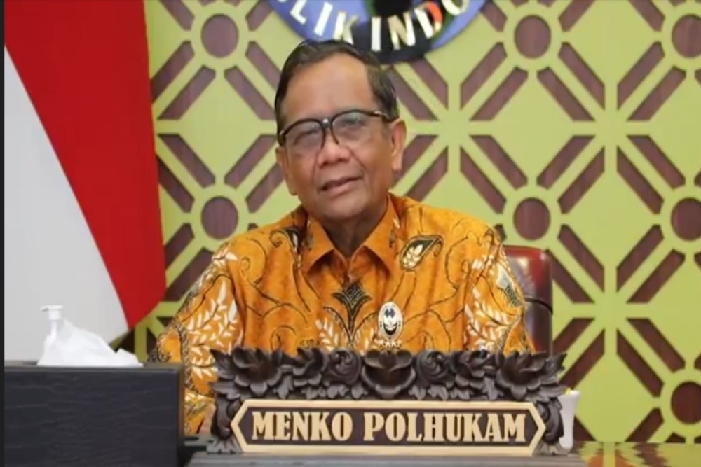 Menteri Koordinator Bidang Polhukam Mahfud MD./Istimewa