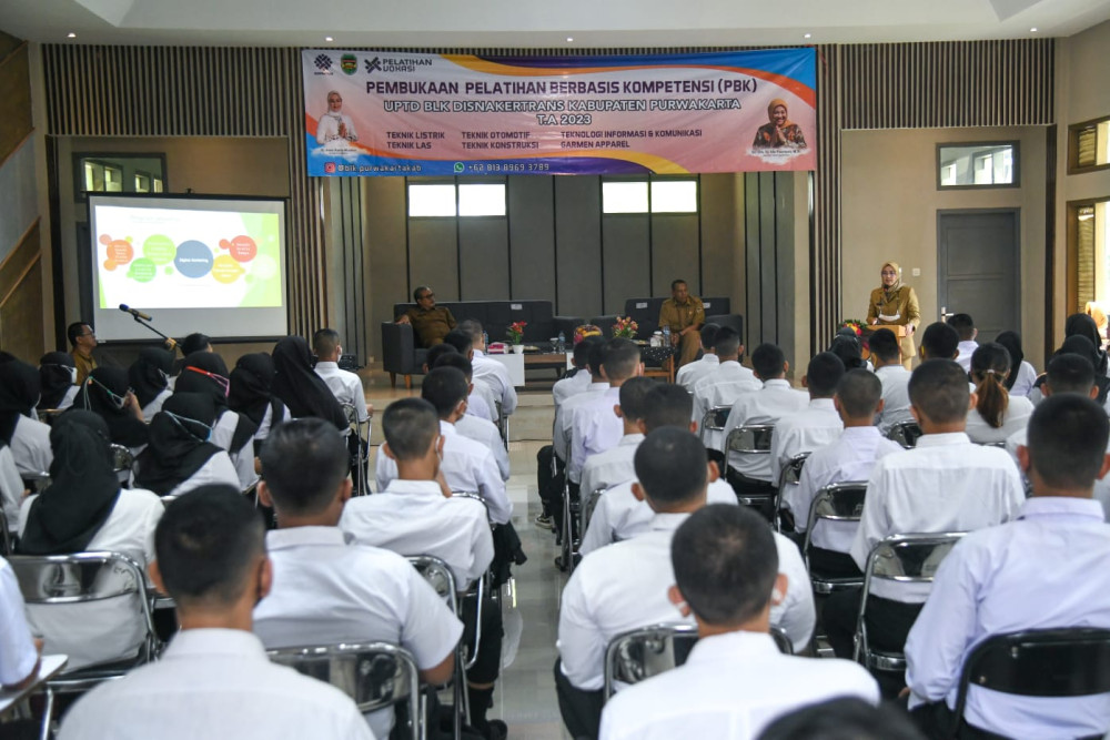  Kikis Pengangguran, Disnakertrans Kabupaten Purwakarta Geber Program Pelatihan