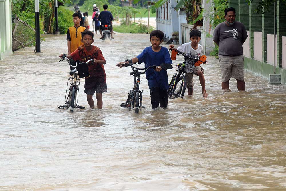  Banjir Rendam Sejumlah Wilayah di Klaten Jawa Tengah