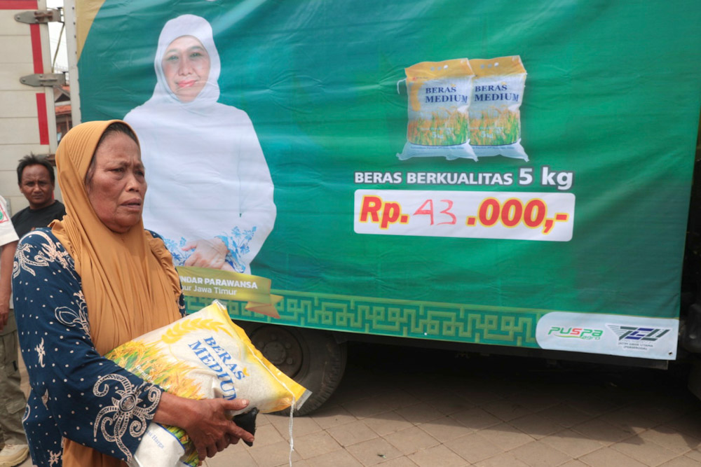  Jelang Panen Raya, Distribusi Beras di Jatim Harus Dipercepat