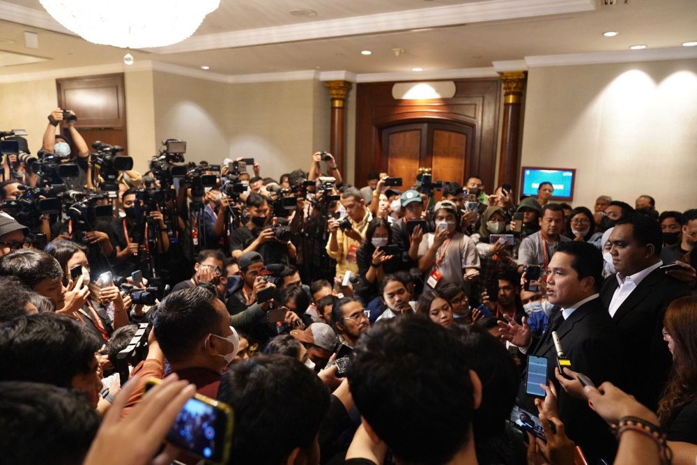  Jadi Ketum PSSI, Erick Thohir Merasa Belum Menang