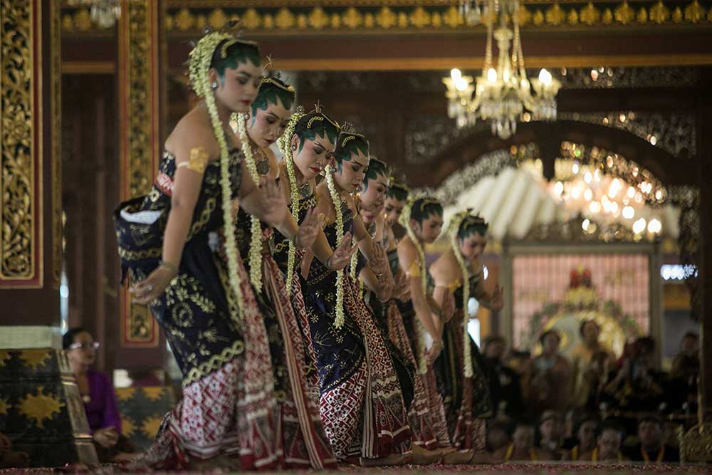  Tarian Sakral Bedhaya Ketawang Ditampilkan Dalam Acara Tingalan Dalem Jumenengan Keraton Kasunanan Surakarta