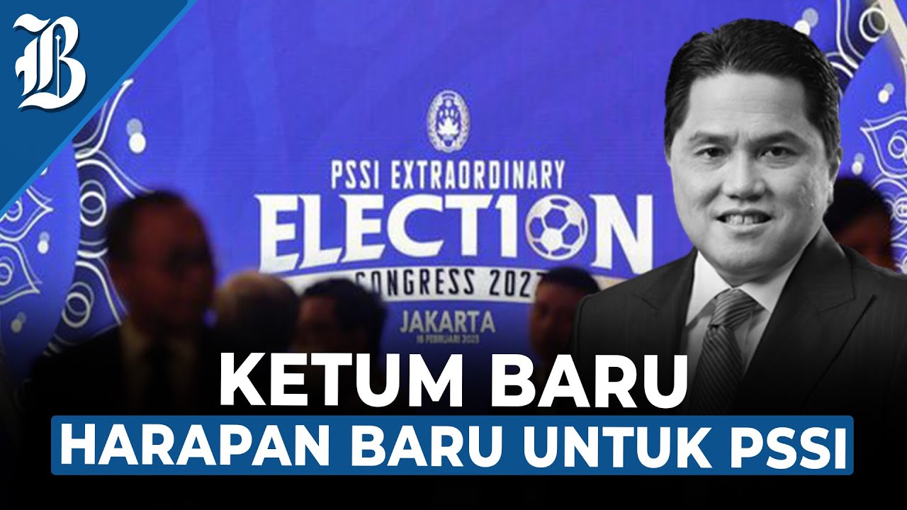  Goal! Erick Thohir Jadi Ketum PSSI