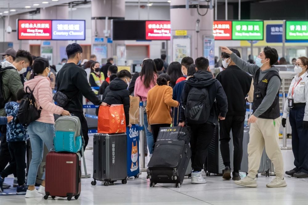  Top! Lalu Lintas Bandara Hong Kong Meroket 2.800 Persen Januari 2023