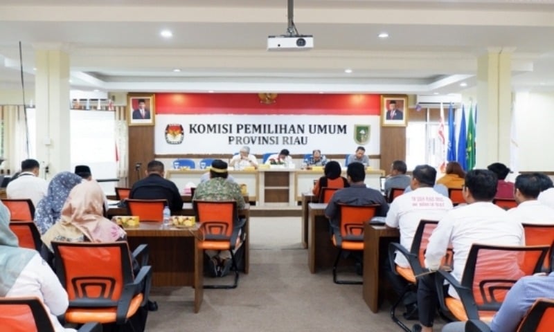 Hasil Pleno KPU Riau, 2 Bakal Calon DPD Penuhi Syarat Dukungan