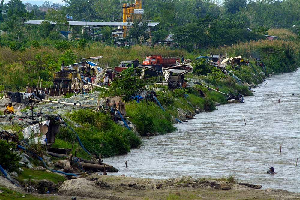  Melihat Lebih Dekat Tambang Pasir Rakyat di Sigi Sulawesi Tengah