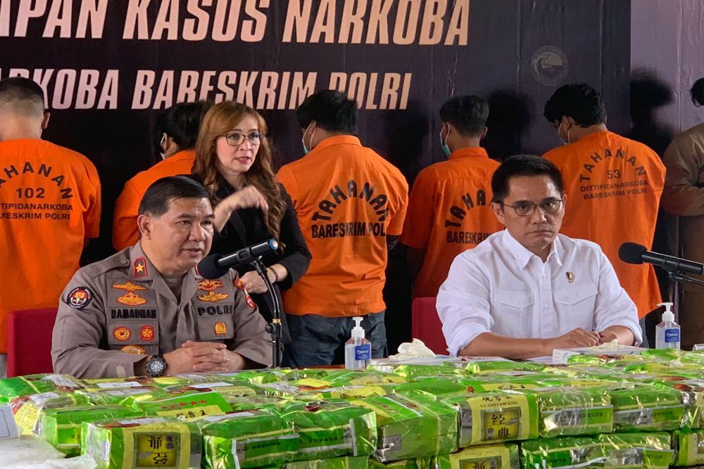  Bareskrim Gagalkan Peredaran 220 Kg Sabu Modus Jalur Laut