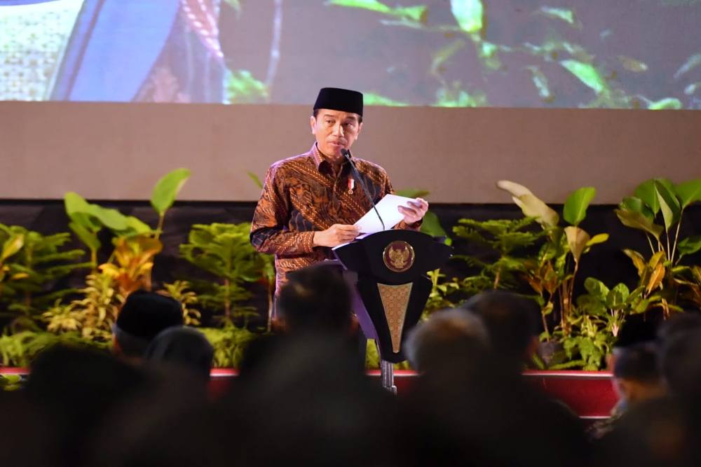  Pidato Lengkap Jokowi di Pembukaan Muktamar Pemuda Muhammadiyah