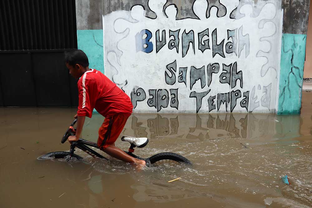  Banjir Rendam Empat Kecamatan di Jombang