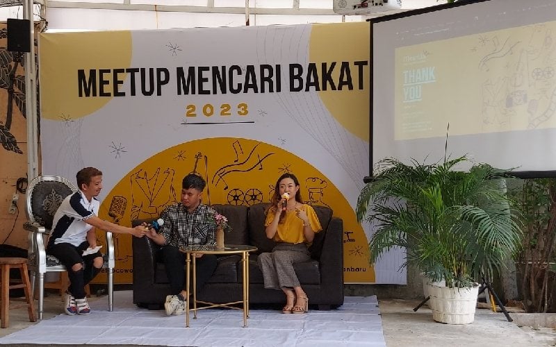  MeetUp Mencari Bakat Dorong Pengembangan Ekonomi Kreatif di Pekanbaru