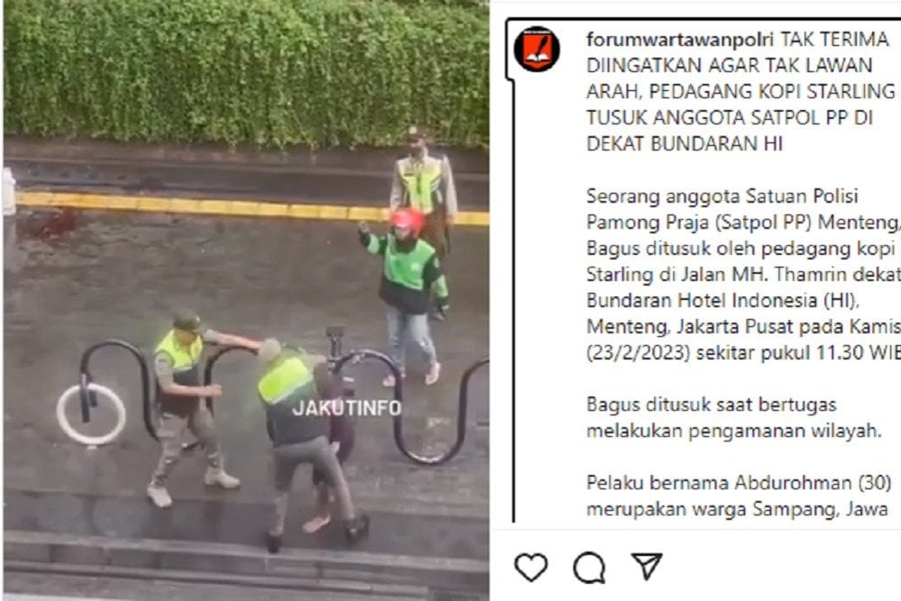  Viral Video Satpol PP vs Pedagang Starling, Satu Korban Kena Luka Tusuk