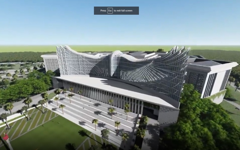  Jokowi Sebut Konsep dan Desain Istana Presiden di IKN Jadi Magnet Investasi