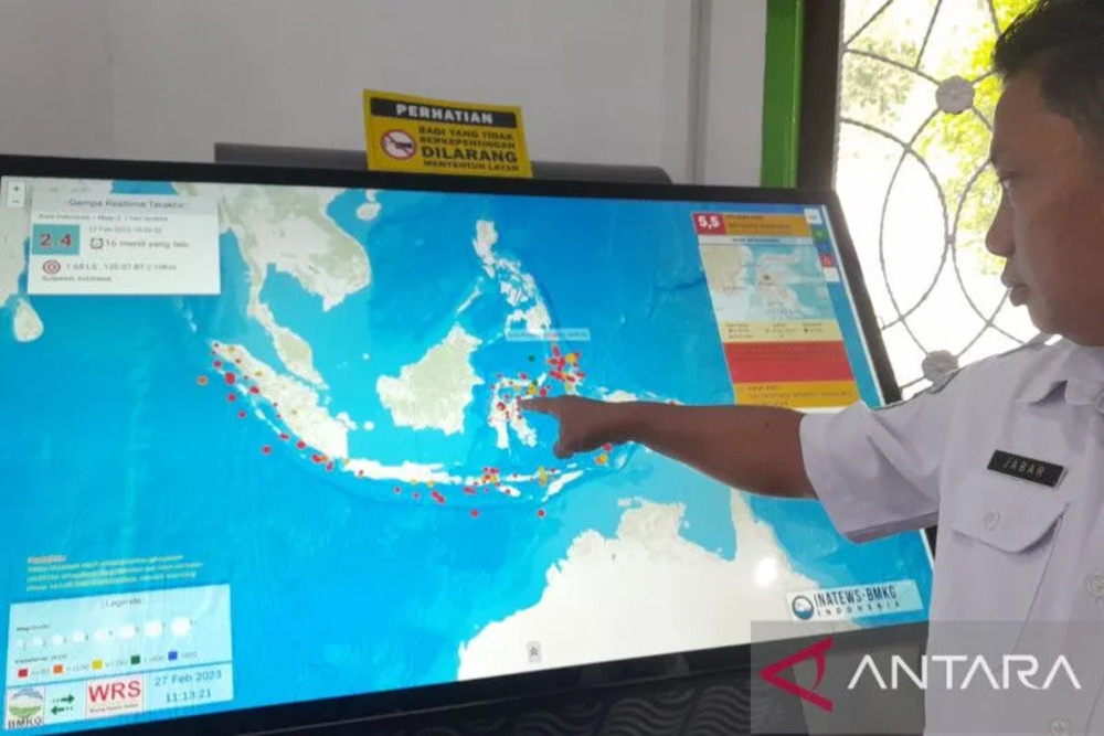  Sejumlah Gempa Susulan Goncang Sulawesi Tengah