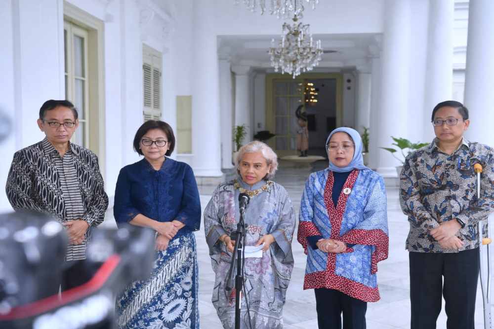  Jokowi Terima Pansel Calon Anggota KPPU 2023-2028 di Istana Bogor