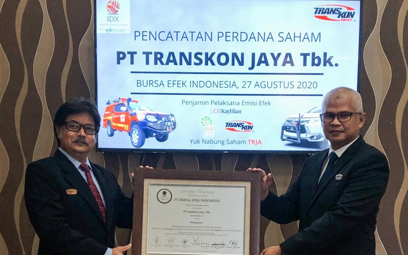  Transkon Jaya (TRJA) Catatkan Kontrak Baru Rp1 Triliun Sepanjang 2022